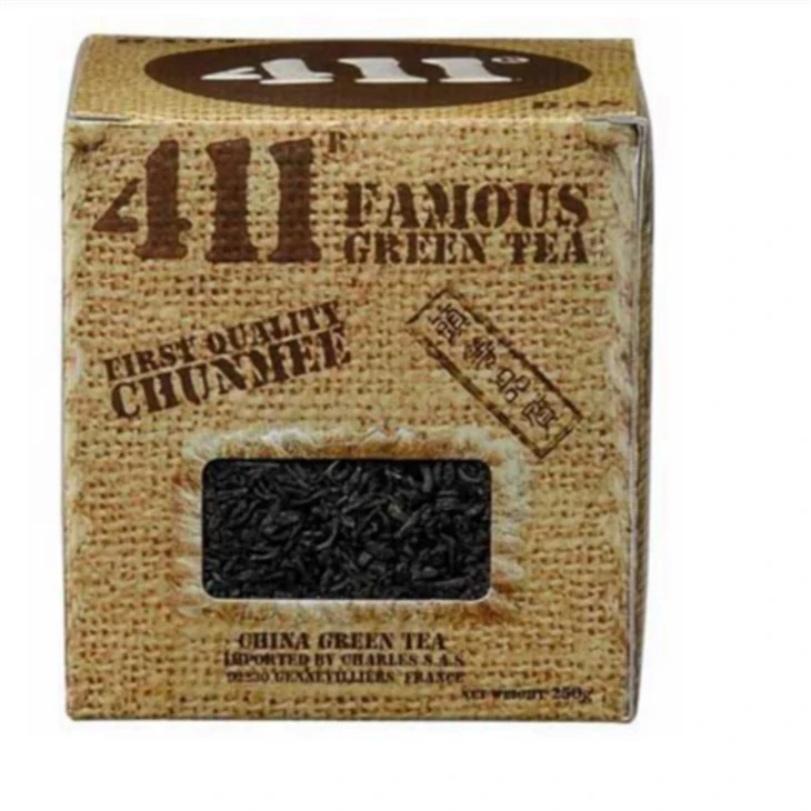 Pesticide Free OEM Chinese 411 Green Tea Supplier To EU Market